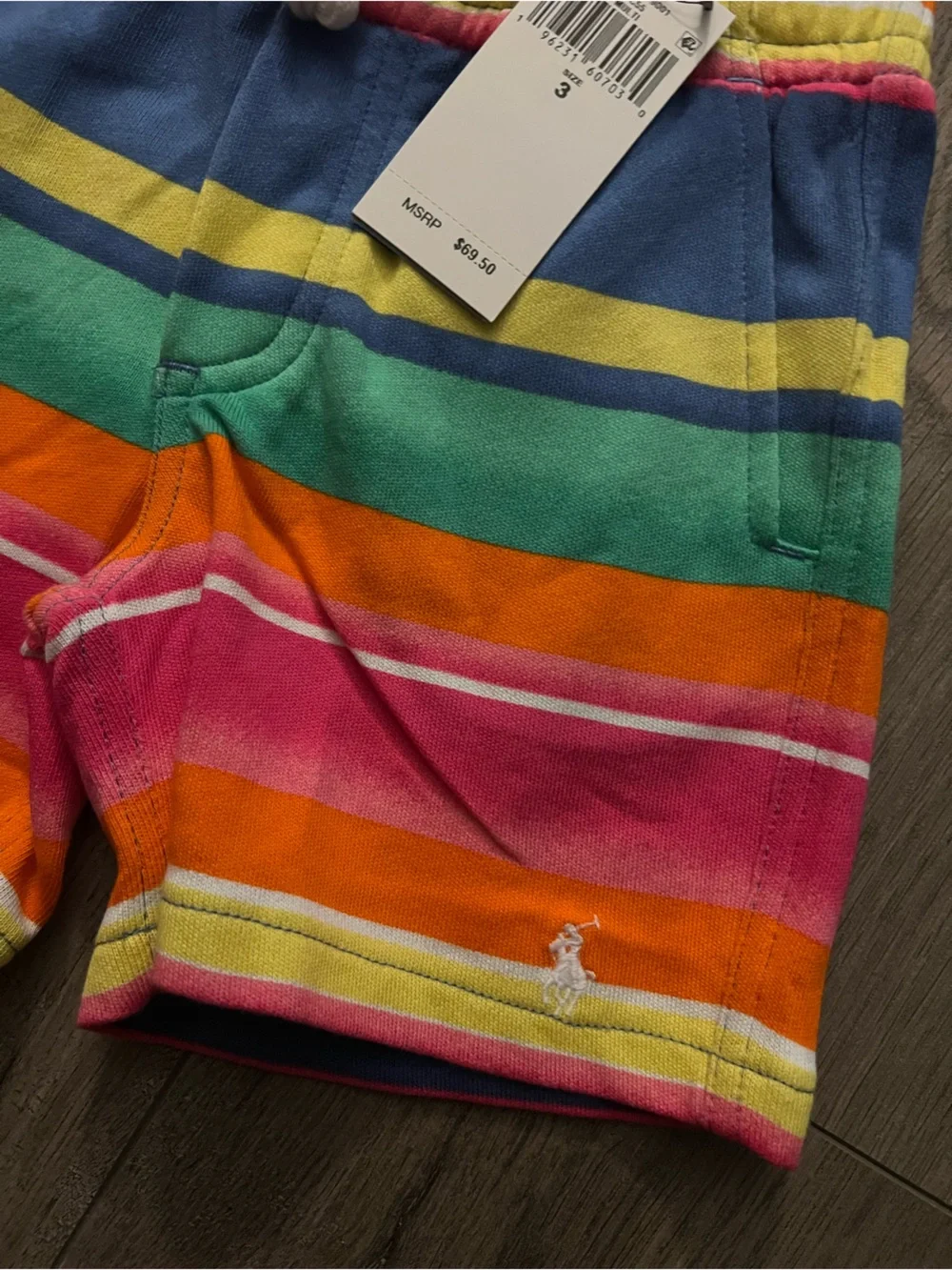 Polo by Ralph Lauren Kids Rainbow Stripe Shorts - Multicolor